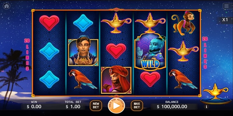 Giới thiệu game Aladdin Slots