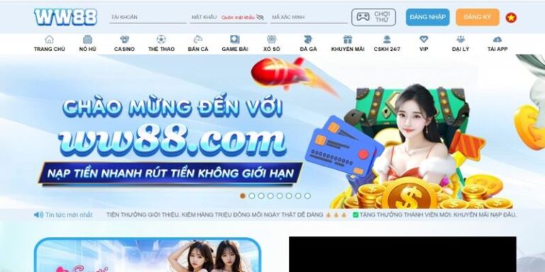 Ww88 – Cổng game uy tín nhất nhì Châu Á