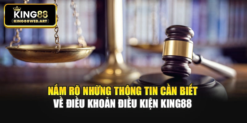 Nắm rõ những thông tin cần biết về điều khoản điều kiện King88